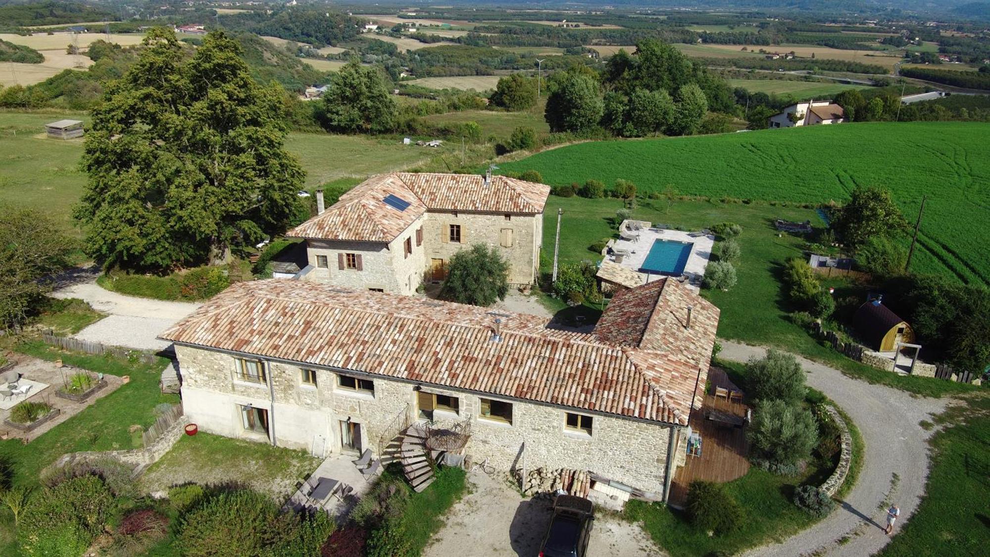 Gites&Chambres D Hotes Les Granges Du Fournel Saint-Lattier Экстерьер фото